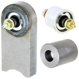 Johnny Joint Kit 97-06 Wrangler TJ/LJ/XJ/MJ Front End Housing (30 or 44) Greasable 1/2 Inch Thru Bolts Reqs. Welding