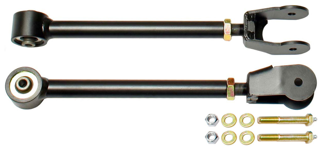 Johnny Joint Adjustable Control Arms 97-06 Wrangler TJ and LJ Unlimited/XJ/MJ Front Upper, Adjustable Greasable Pair