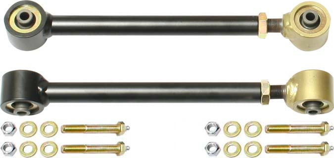 Johnny Joint Adjustable Control Arms 97-06 Wrangler TJ and LJ Unlimited Rear Upper, Adjustable Greasable Pair