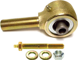 Forged Johnny Joint 2 Inch 2 Inch X 0.4375 Inch Ball 3/4 Inch-16 Right Hand Threaded Shank Internally Greased Includes Greasable Bolt Each