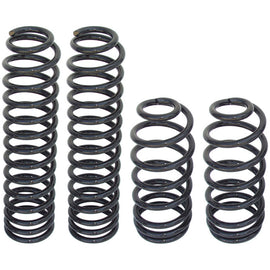 Coil Spring Set 97-06 Wrangler TJ 4 Inch Lift Front/Rear Set of 4