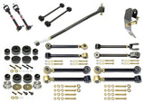 Johnny Joint Suspension System 97-06 Wrangler TJ and LJ Unlimited 4 Inch lift Included Adj. Cntrl Arms F S/B Disconnects R S/B Links F Trac Bar R Trac Bar Reloc F/R Bump Stops