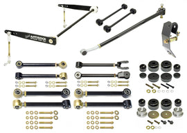 Johnny Joint Suspension System 97-06 Wrangler TJ and LJ Unlimited 4 Inch lift Included Adj. Cntrl Arms Antirock F S/B R S/B Links F Trac Bar R Trac Bar Reloc F/R Bump Stops