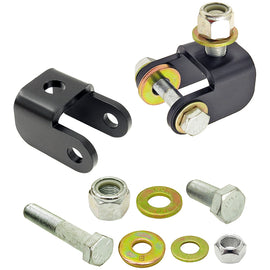 Shock Mount Relocation Kit 07-18 Wrangler JK Front Upper Includes Hardware Pair