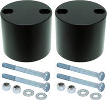 Load image into Gallery viewer, Bump Stop Kit 07-18 Wrangler JK Rear Includes Billet Aluminum Spacers Urethane Bump Stops Hardware