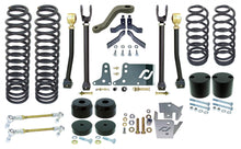 Load image into Gallery viewer, Johnny Joint Suspension System 07-18 Wrangler JK 2 Door 4 Inch lift Includes Springs, Adj. Upper Cntrl Arms Brk Line Reloc. Brkts R S/B Links F/R Trac Bar Reloc Kits. F/R Bump Stops Pitman Arm