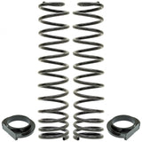 Front Coil Springs 18-Up Wrangler JL 4 Inch Lift Includes Urethane Isolators Pair