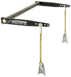 Antirock Sway Bar Kit Universal 50 Inch x 0.900 Inch Bar 21 Inch Steel Arms