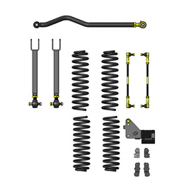 Jeep Wrangler 4.5 Inch Ride Right Lift Kit 2007-2018 JK 4 Door Clayton Off Road
