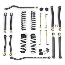 Jeep Wrangler 1.5 Inch Premium Lift Kit 2018-Present Jeep Wrangler JL Clayton Off Road