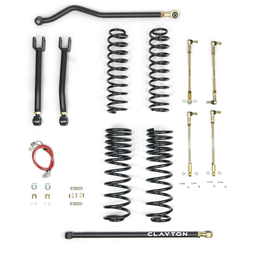 Jeep Gladiator 3.5 Inch Ride Right Lift Kit For 20+ Gladiator JT Clayton Offroad