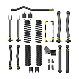 Jeep Wrangler 2-5 Inch Overland Plus Lift Kit 07-18 JK Clayton Off Road