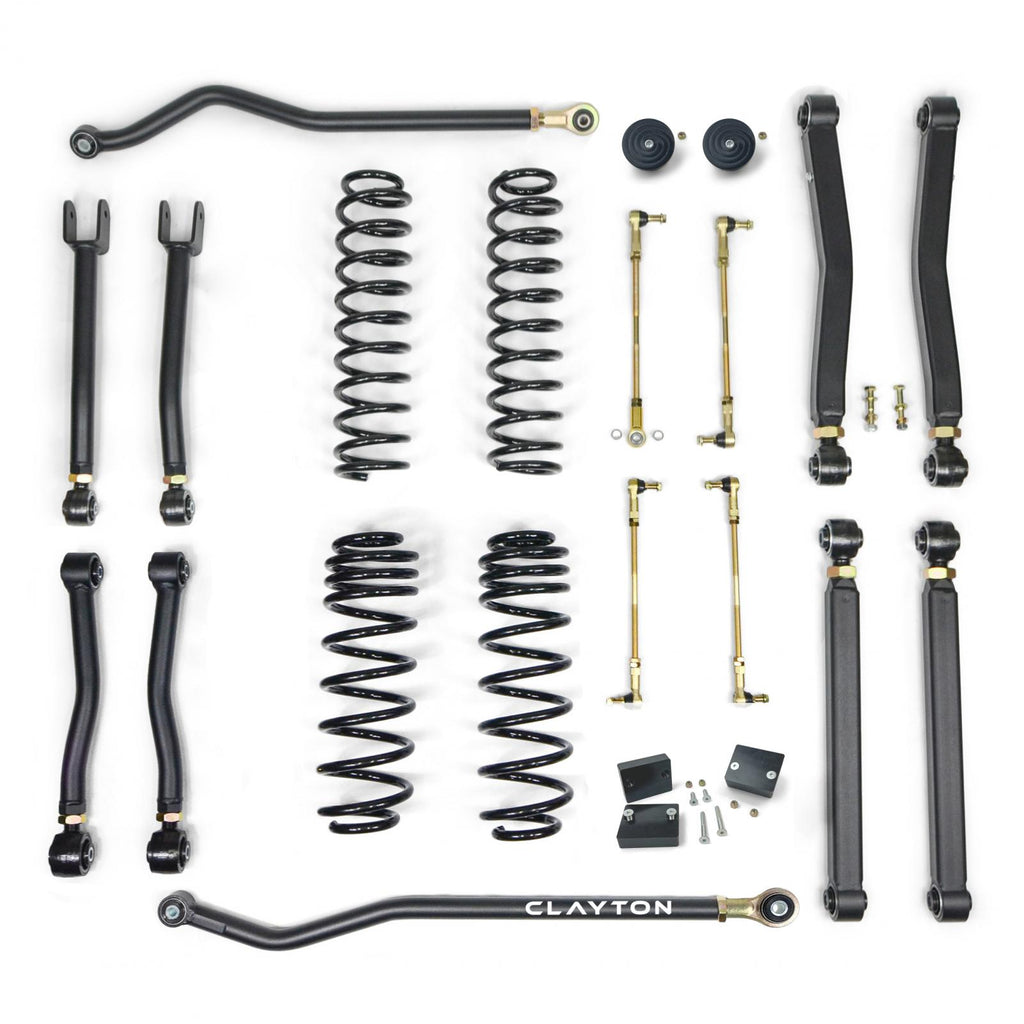 Jeep JL 392 2.5 Inch Lift Kit Overland Plus For 18-Pres Wrangler JL Clayton Offroad