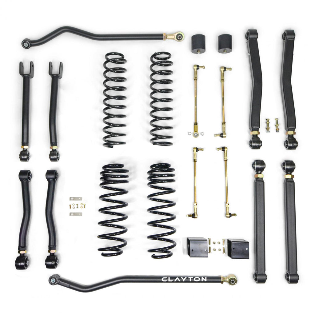 Jeep JL 392 3.5 Inch Overland Plus Lift Kit For 18-Pres Wrangler JL Clayton Offroad