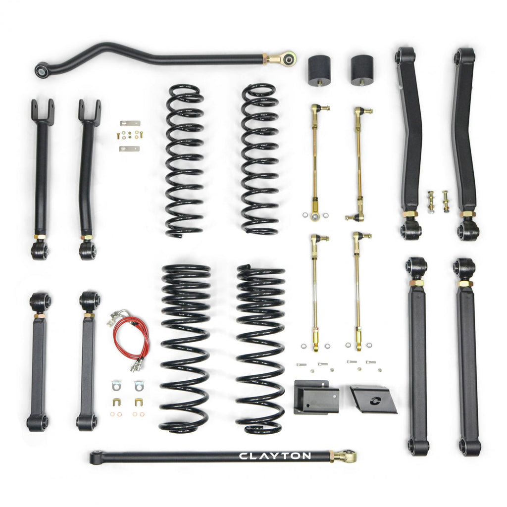 Jeep Gladiator 3.5 Inch Overland Plus Lift Kit 2020+ JT Clayton Off Road