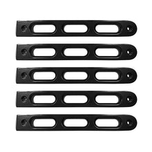 Load image into Gallery viewer, 2007-18 Jeep JK Black Slot Style Door Handle Inserts set of 5