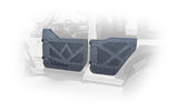 Jeep JL/JT Half Doors Aluminum W/Perforated Aluminum Screens (Rear) 18-Present Wrangler JL 4 Door