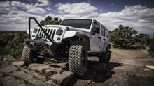 Load image into Gallery viewer, Jeep Wrangler JK Pyro Stubby Front Bumper - Steel - CrawlTek Revolution