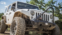 Load image into Gallery viewer, Jeep Wrangler JK Pyro Stubby Front Bumper - Steel - CrawlTek Revolution