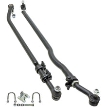 Load image into Gallery viewer, Currectlync Steering System 07-18 Wrangler JK w/Flipped Drag Link 1 1/2 Inch Diameter Tube Tie Rod/Forged Drag Link/Forged Tie Rod Ends Premium Jam Nuts And Adjuster