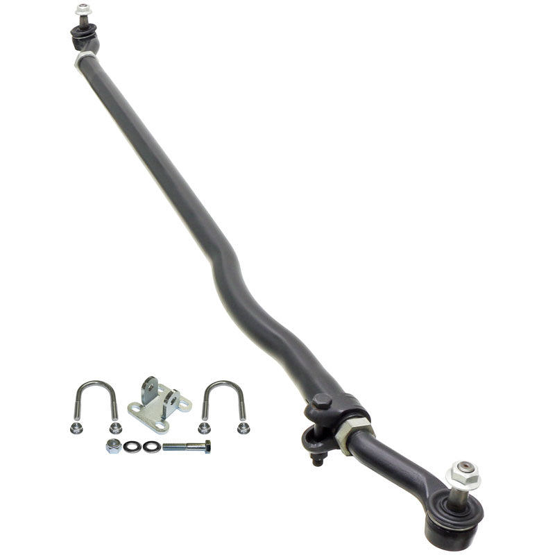 Currectlync Tie Rod 07-18 Wrangler JK Bolt-On 1 1/2 Inch Diameter Tube Construction Forged Tie Rod Ends Includes Jam Nuts And Adjusters