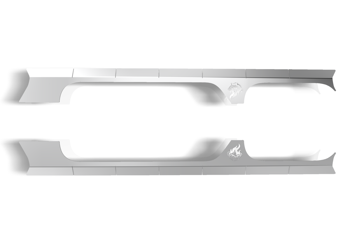 Rocker Body Cladding- Aluminum | Jeep Wrangler JL 4 Door ...