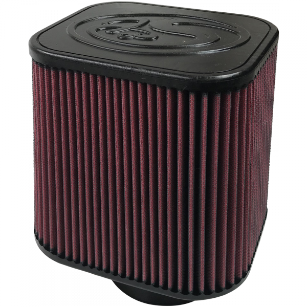Air Filter For Intake Kits 75-1532, 75-1525 Oiled Cotton Cleanable Red