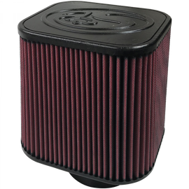 Air Filter For Intake Kits 75-1532, 75-1525 Oiled Cotton Cleanable Red