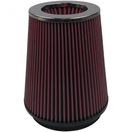 Air Filter For Intake Kits 75-2514-4 Oiled Cotton Cleanable Red