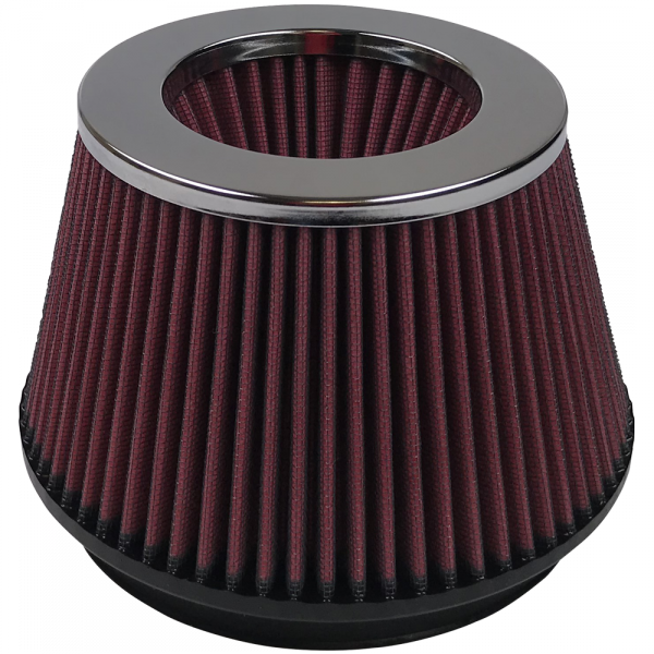 Air Filter For Intake Kits 75-2519-3 Oiled Cotton Cleanable Red