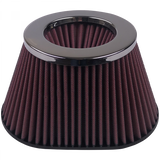 Air Filter For Intake Kits 75-3011 Oiled Cotton Cleanable Red
