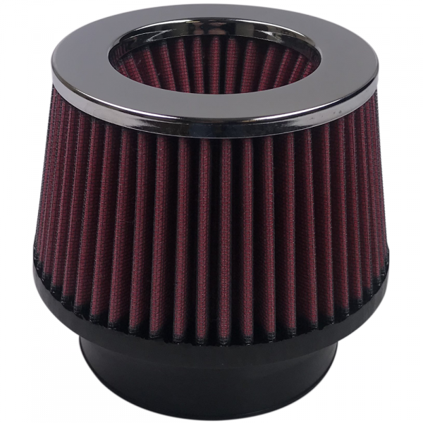Air Filter For Intake Kits 75-9006 Oiled Cotton Cleanable Red