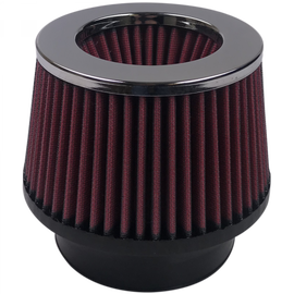 Air Filter For Intake Kits 75-9006 Oiled Cotton Cleanable Red