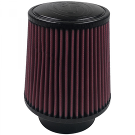 Air Filter For Intake Kits 75-5008 Oiled Cotton Cleanable Red