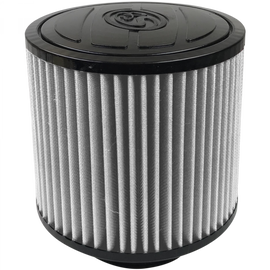 Air Filter For Intake Kits 75-5061,75-5059 Dry Extendable White
