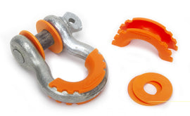 D-Ring Isolator and Washers Fl. Orange Daystar
