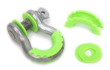 D-Ring Isolator and Washers Fl. Green Daystar
