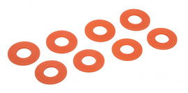 D-RING / Shackle Washers Set Of 8 Orange Daystar