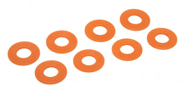 D-RING / Shackle Washers Set Of 8 Fl. Orange Daystar