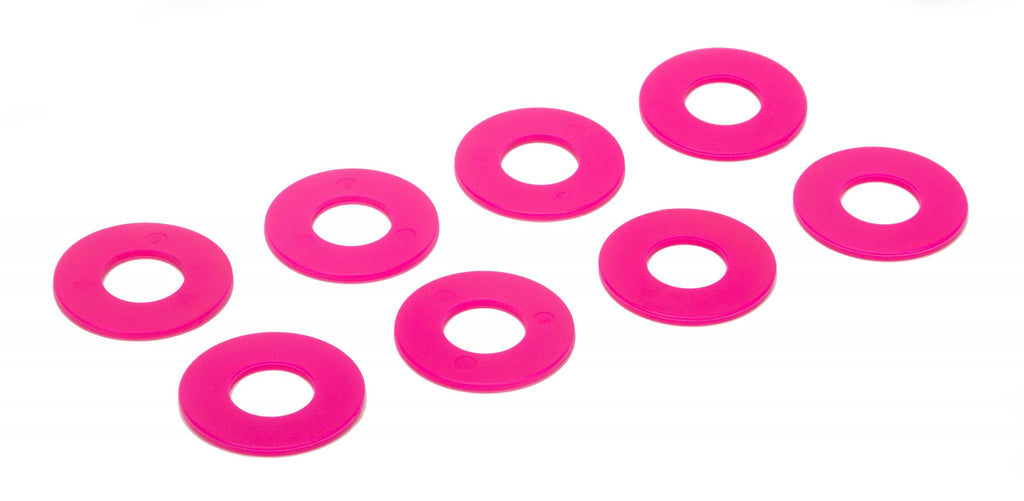 D-RING / Shackle Washers Set Of 8 Fl. Pink Daystar