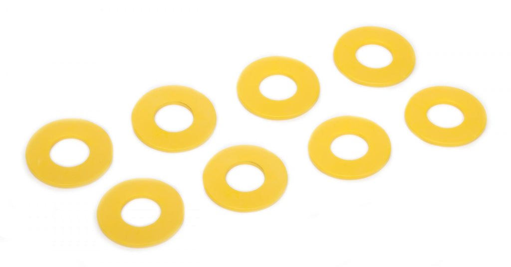D-RING / Shackle Washers Set Of 8 Yellow Daystar