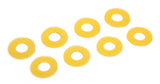 D-RING / Shackle Washers Set Of 8 Yellow Daystar