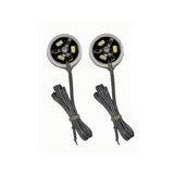Jeep Rock Lights Chassis Pair LiteSpot Green LEDs