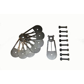 Rock Light Mounting Bracket Kit w/ Through Hole Mounting Option LiteSpot