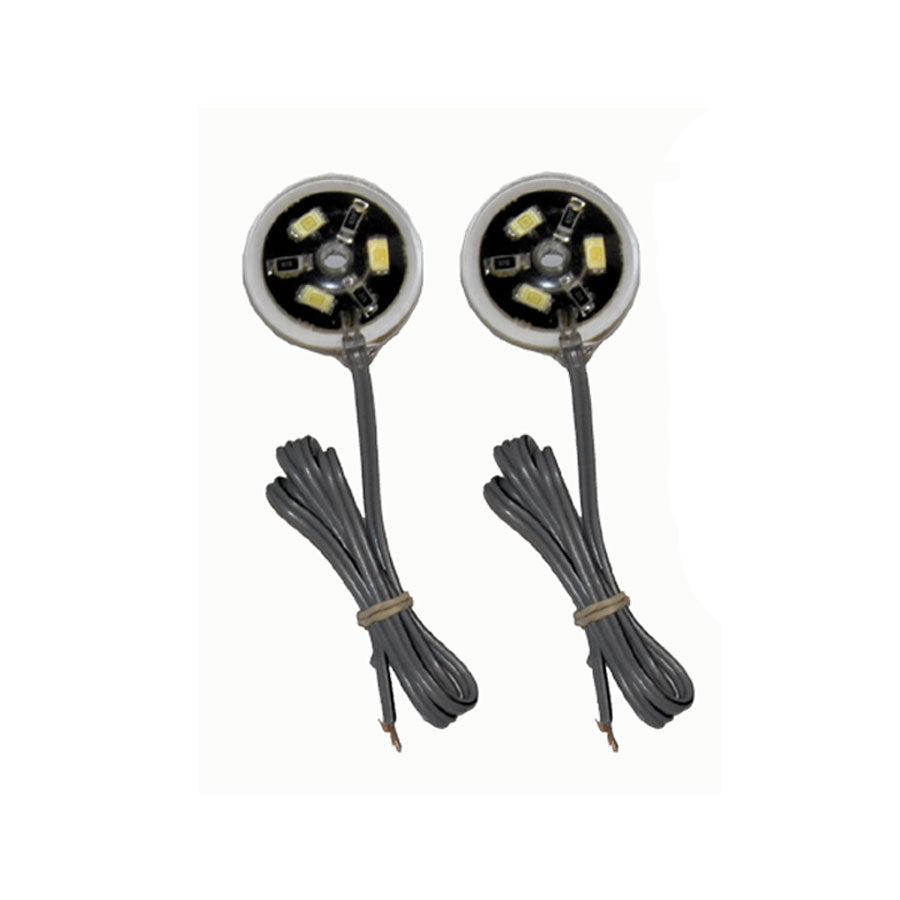 Jeep Rock Lights Chassis Pair LiteSpot Red LEDs