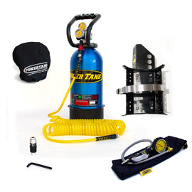 10 LB Package Driver 4 Door JLU Roll Bar Candy Blue Power Tank