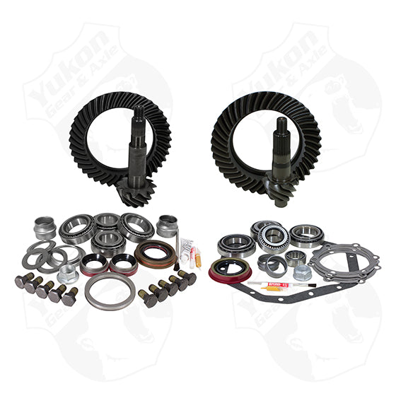 Gear And Install Kit Package For Standard Rotation Dana 60 And 88 And Down GM 14T 4.56 Ratio -