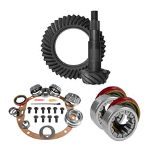 Load image into Gallery viewer, 8.5 inch GM 3.73 Rear Ring and Pinion Install Kit Axle Bearings 1.78 inch Case Journal -