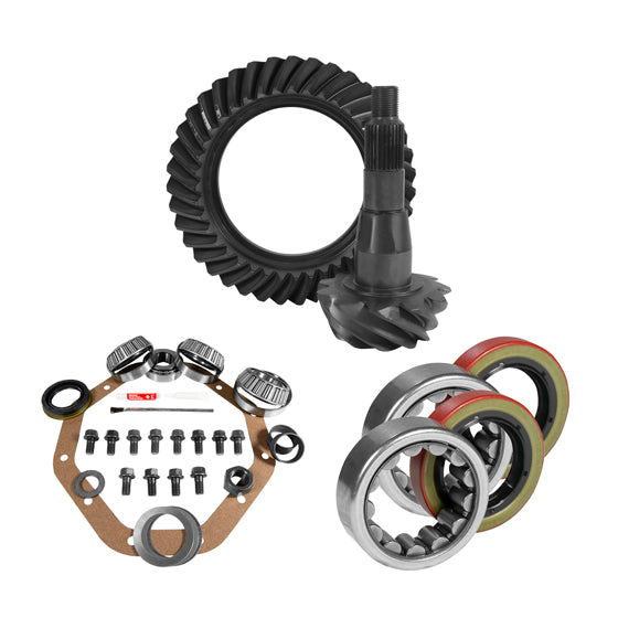 9.25 inch CHY 3.21 Rear Ring and Pinion Install Kit 1.62 inch ID Axle Bearings and Seal -