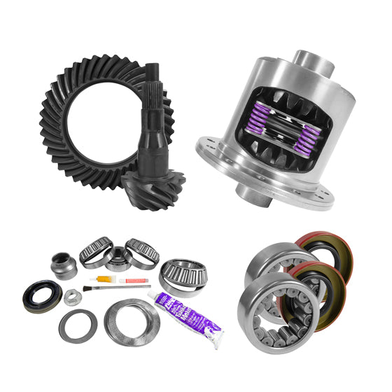 9.75 inch Ford 3.73 Rear Ring and Pinion Install Kit 34 Spline Positraction Axle Bearings -
